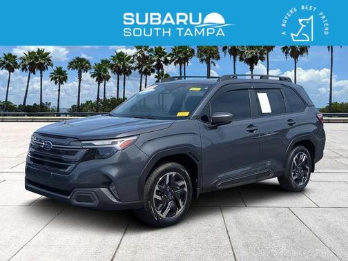 Gray 2025 Subaru Forester Limited