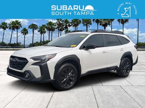 White 2025 Subaru Outback Onyx Edition XT