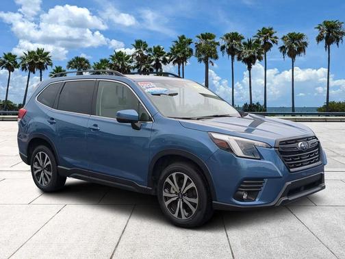 Blue 2024 Subaru Forester Limited