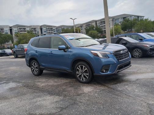Blue 2024 Subaru Forester Limited