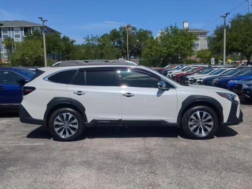 White 2025 Subaru Outback Touring
