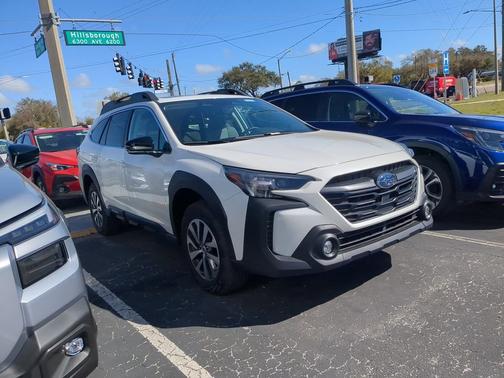 White 2025 Subaru Outback Premium