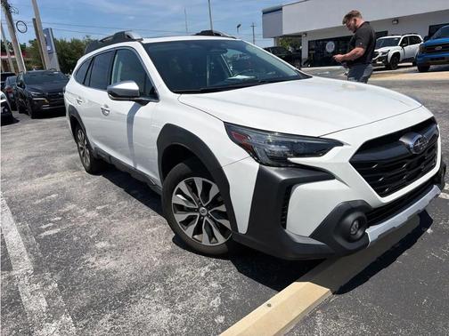 White 2024 Subaru Outback Touring XT