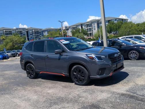 Gray 2023 Subaru Forester Sport