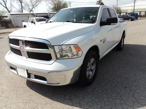 White 2019 RAM 1500 SLT