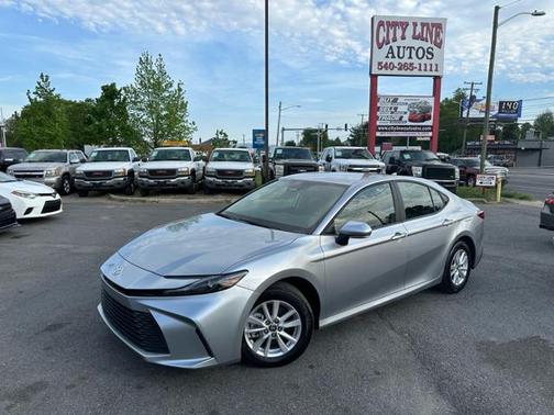 Silver 2025 Toyota Camry XLE