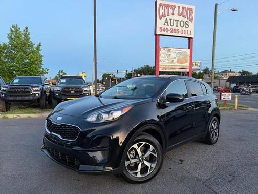 Black Cherry Pearl 2020 Kia Sportage LX