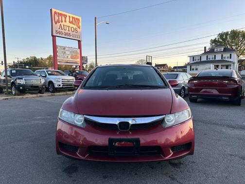 Tango Red Pearl 2010 Honda Civic LX-S