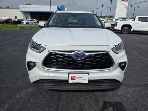 Wind Chill Pearl 2023 Toyota Highlander Hybrid Limited