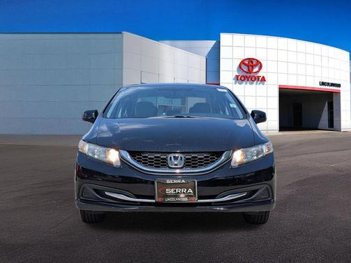 Crystal Black Pearl 2013 Honda Civic LX