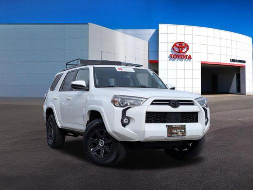 Super White 2021 Toyota 4Runner Trail Special Edition