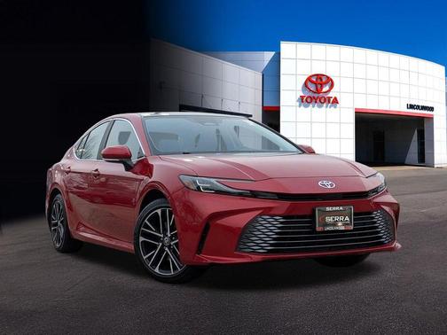 Supersonic Red 2025 Toyota Camry XLE