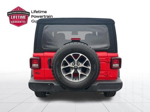 Firecracker Red Clearcoat 2024 Jeep Wrangler Sport