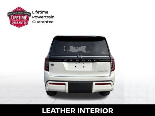 Aspen White Tricoat 2025 Nissan Armada Platinum