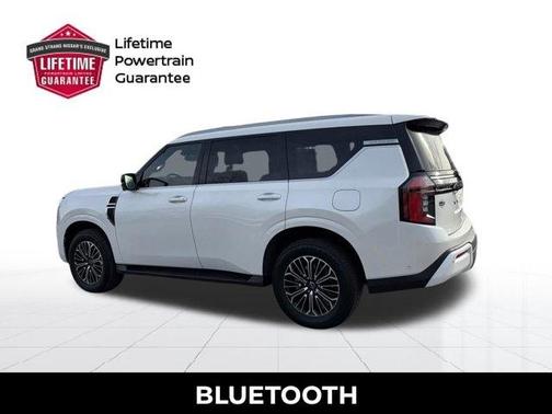 Aspen White Tricoat 2025 Nissan Armada Platinum