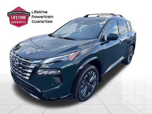 Obsidian Black 2026 Nissan Rogue Platinum