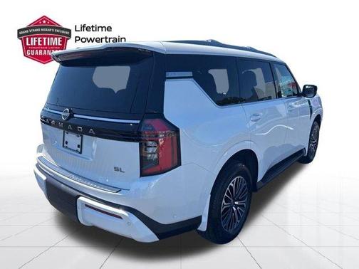 Aspen White 2026 Nissan Armada SL