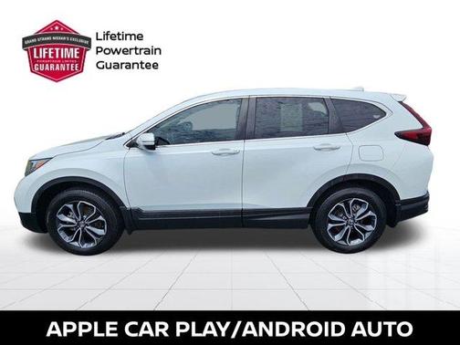 Platinum White Pearl 2022 Honda CR-V EX