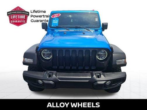 Hydro Blue Pearl 2022 Jeep Wrangler Sport