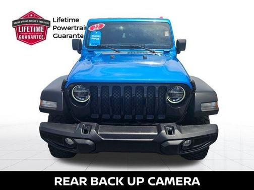Hydro Blue Pearl 2022 Jeep Wrangler Sport