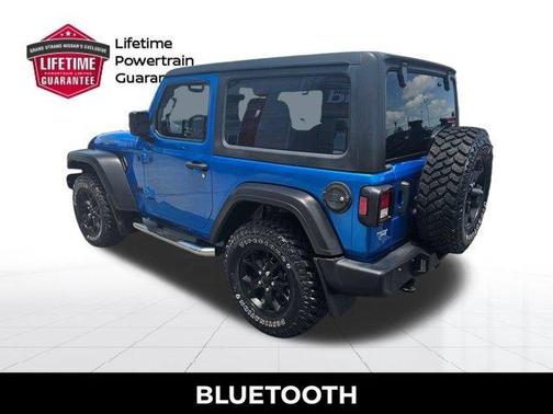 Hydro Blue Pearl 2022 Jeep Wrangler Sport