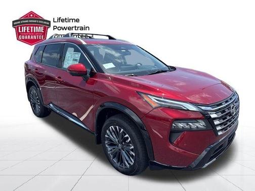 Scarlet Ember Tintcoat 2026 Nissan Rogue Platinum
