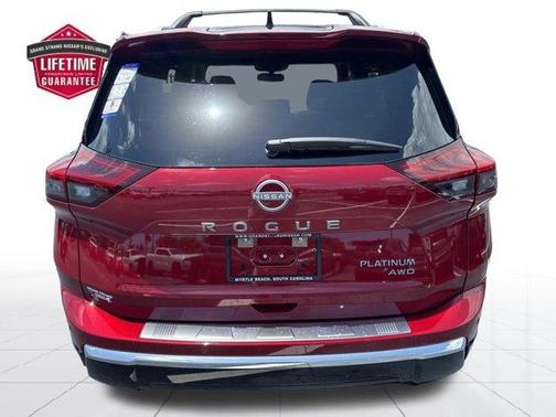 Scarlet Ember Tintcoat 2026 Nissan Rogue Platinum