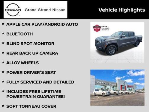 Gun Metallic 2025 Nissan Frontier SV