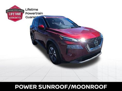 Scarlet Ember 2021 Nissan Rogue SV