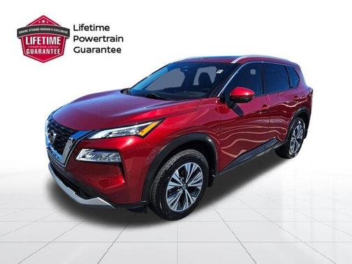 Scarlet Ember 2021 Nissan Rogue SV