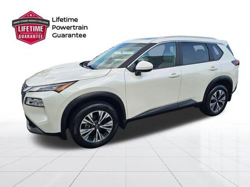 White 2023 Nissan Rogue SV