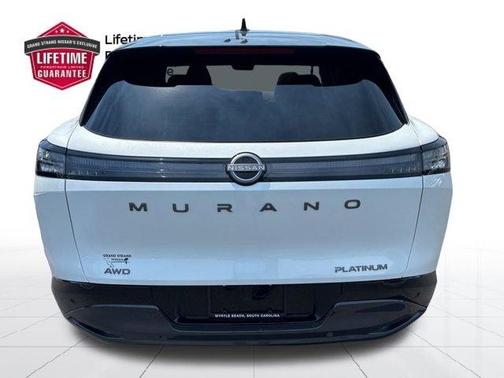 White / Black 2026 Nissan Murano Platinum