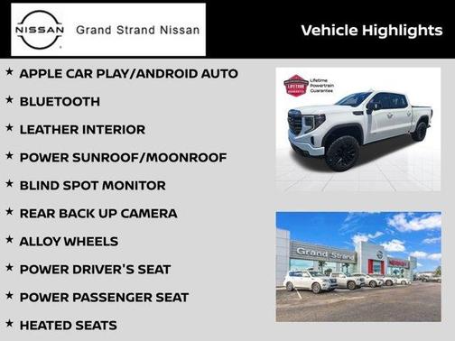Summit White 2023 GMC Sierra 1500 AT4