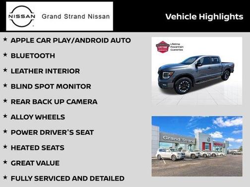 Gun Metallic 2023 Nissan Titan PRO-4X