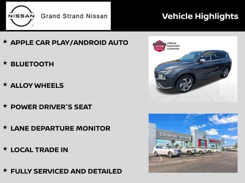 Portofino Gray 2023 Hyundai SANTA FE SEL