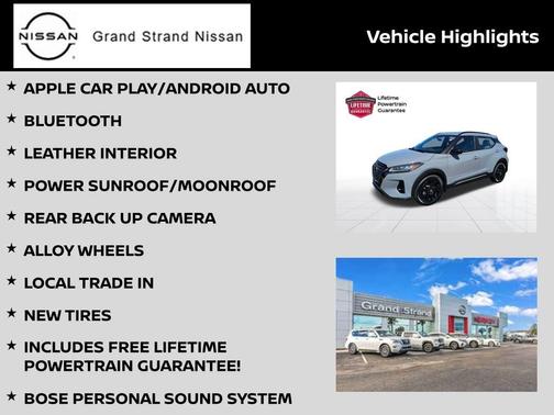 Boulder Gray Pearl 2022 Nissan Kicks SR