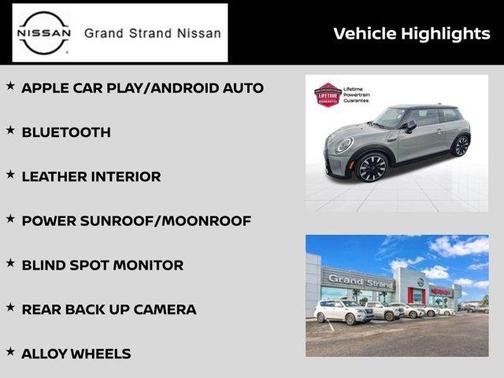 Gray Metallic 2023 MINI Hardtop Cooper