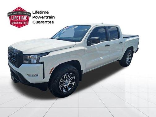 Glacier White 2022 Nissan Frontier S