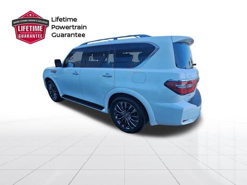 Aspen White 2023 Nissan Armada Platinum