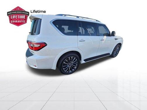 Aspen White 2023 Nissan Armada Platinum