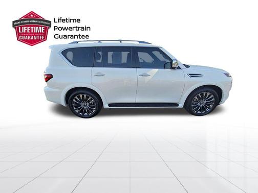Aspen White 2023 Nissan Armada Platinum
