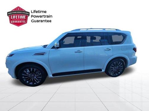 Aspen White 2023 Nissan Armada Platinum