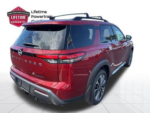 Scarlet Ember Tintcoat 2026 Nissan Pathfinder Platinum