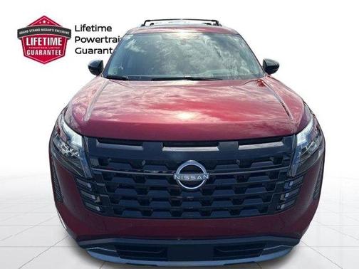 Scarlet Ember Tintcoat 2026 Nissan Pathfinder Platinum