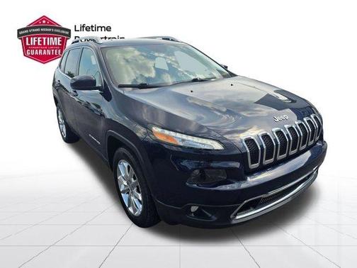 True Blue Pearlcoat 2016 Jeep Cherokee Limited