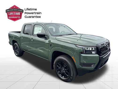 Tactical Green Metallic 2026 Nissan Frontier SV