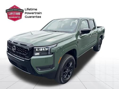 Tactical Green Metallic 2026 Nissan Frontier SV