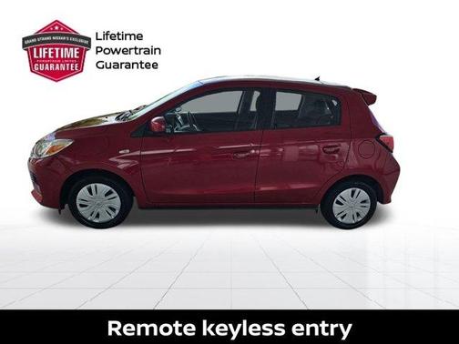 Infrared Metallic 2023 Mitsubishi Mirage ES