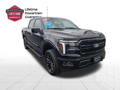 Black Metallic 2025 Ford F-150 Lariat