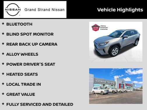 Silver Sky Metallic 2019 Toyota RAV4 XLE